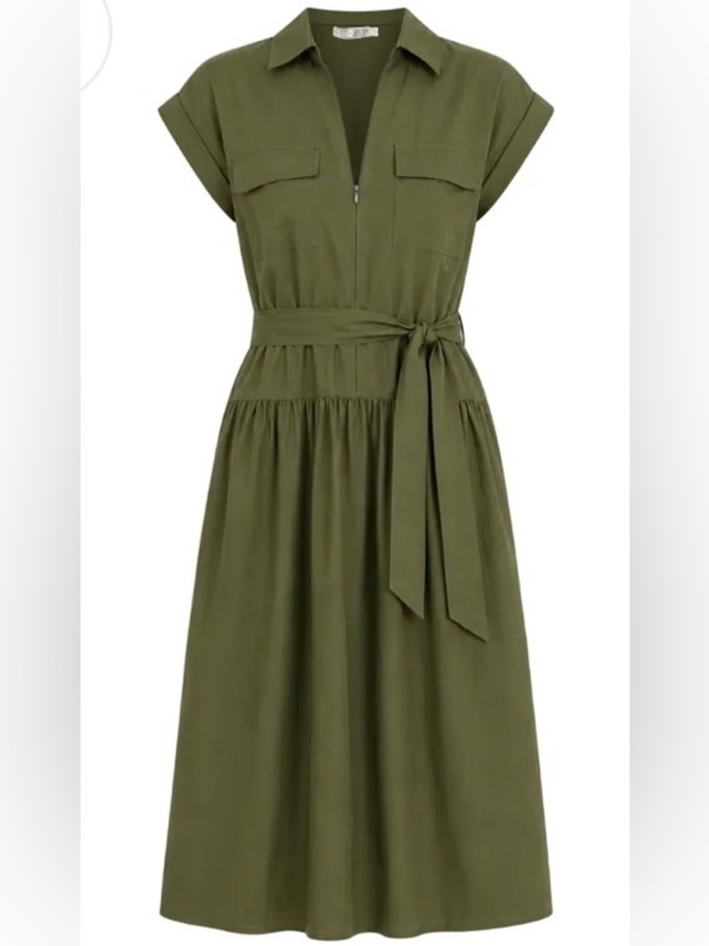 NWT! Ophelia Roe Utility Shirt Dress